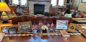 Manatt Family Memorabilia in the Lodge